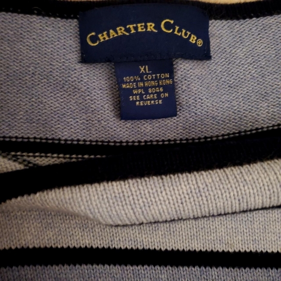 Stripe Blue Sweater - Picture 5 of 5